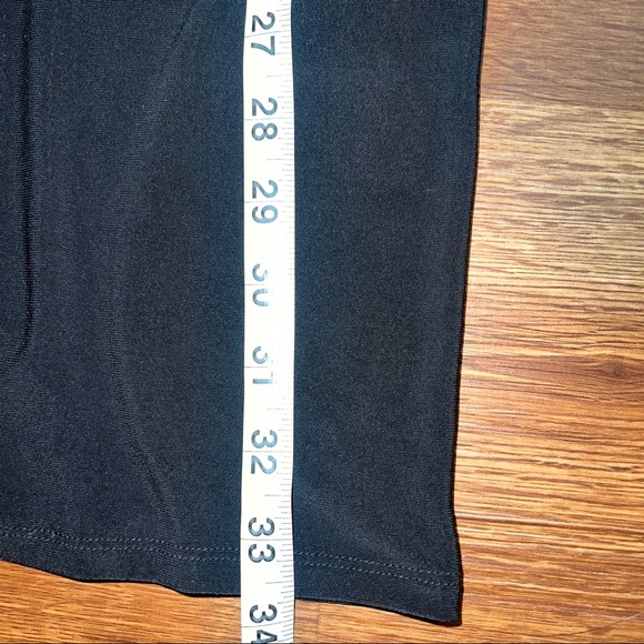 White House Black Market WHBM Long Sleeve Satin-Trim Shirt Dress XXS - Picture 9 of 10